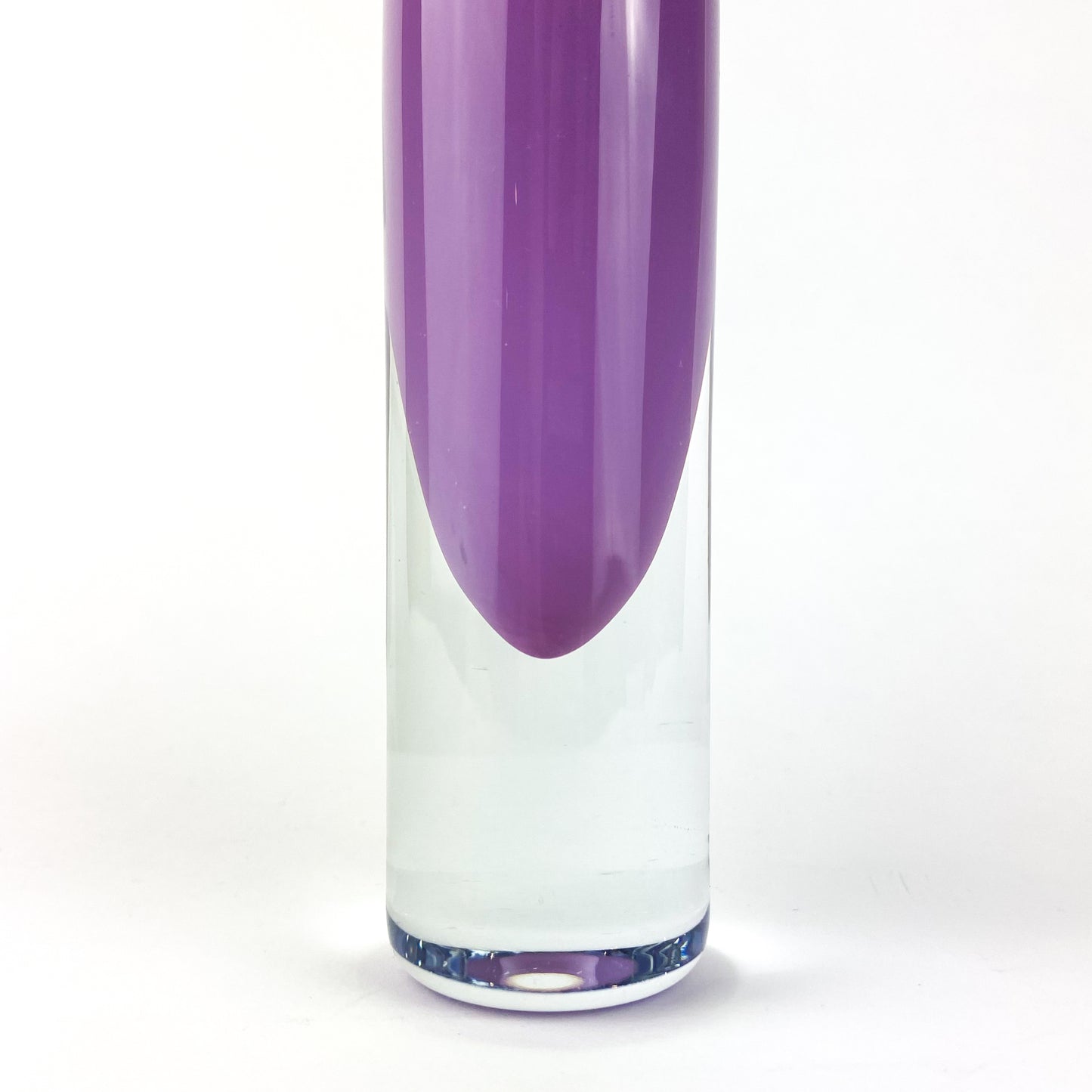 Post-Modern Studio Art Glass Bud Vase by Magdanz Shapiro #O1074