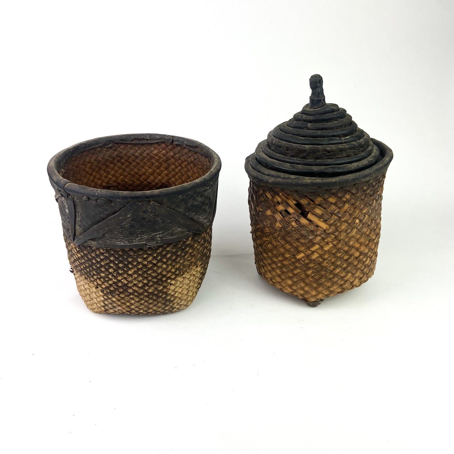 Antique African Nesting Baskets #O1119