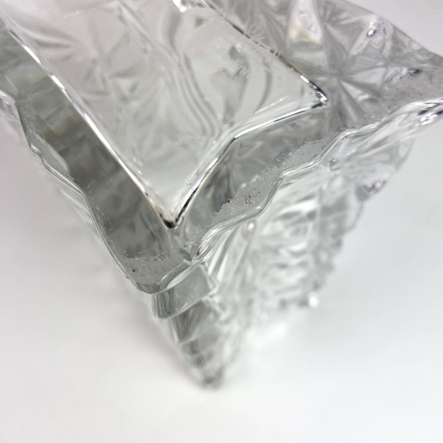 Pair of Crystal 'Paper Bag' Vases by Rosenthal #O1137