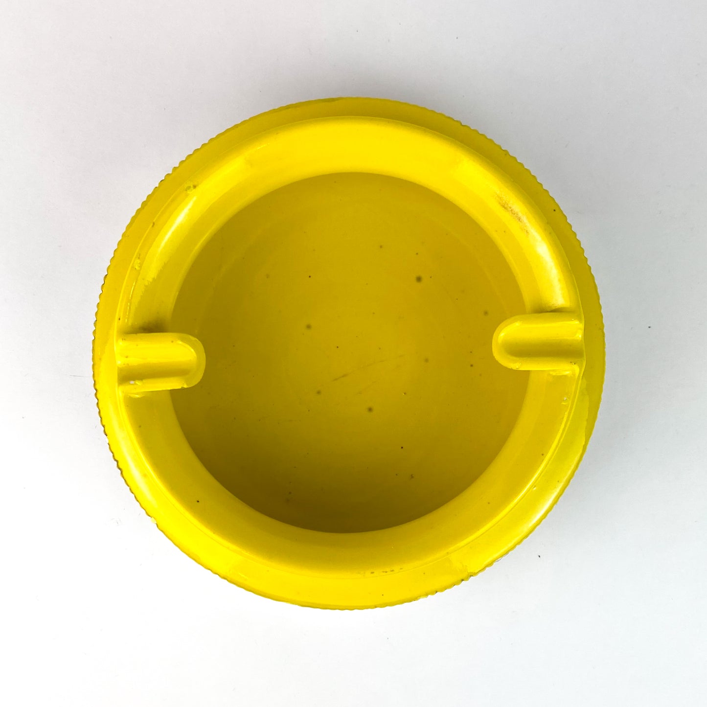 Bitossi Italian Yellow Ceramic Catchall/Ashtray #O1162