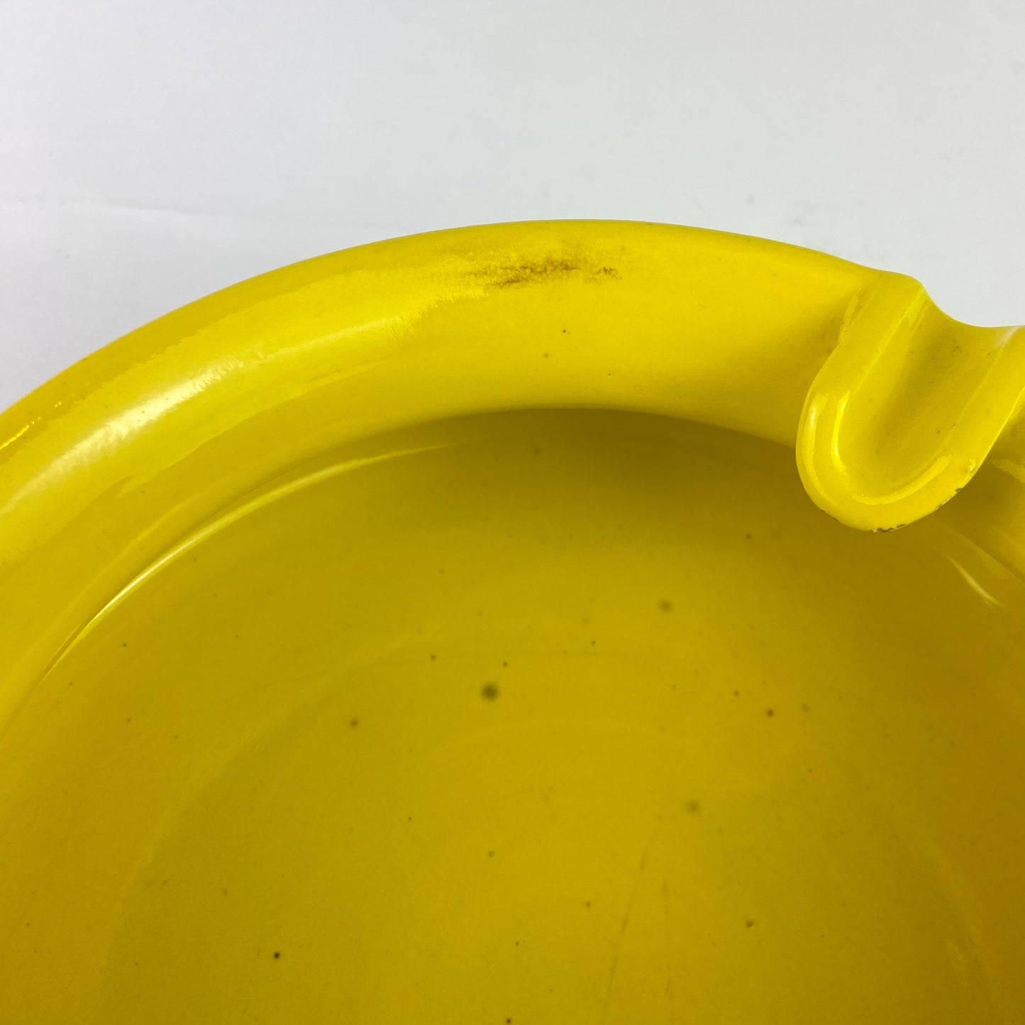 Bitossi Italian Yellow Ceramic Catchall/Ashtray #O1162