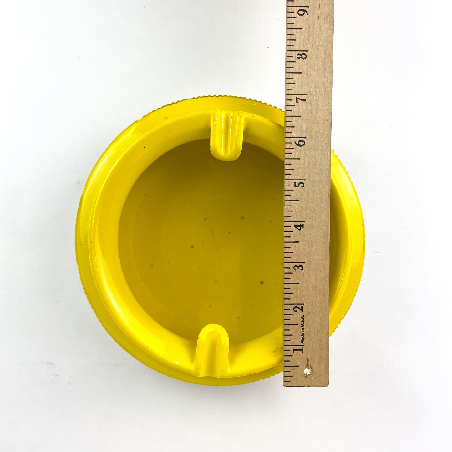 Bitossi Italian Yellow Ceramic Catchall/Ashtray #O1162