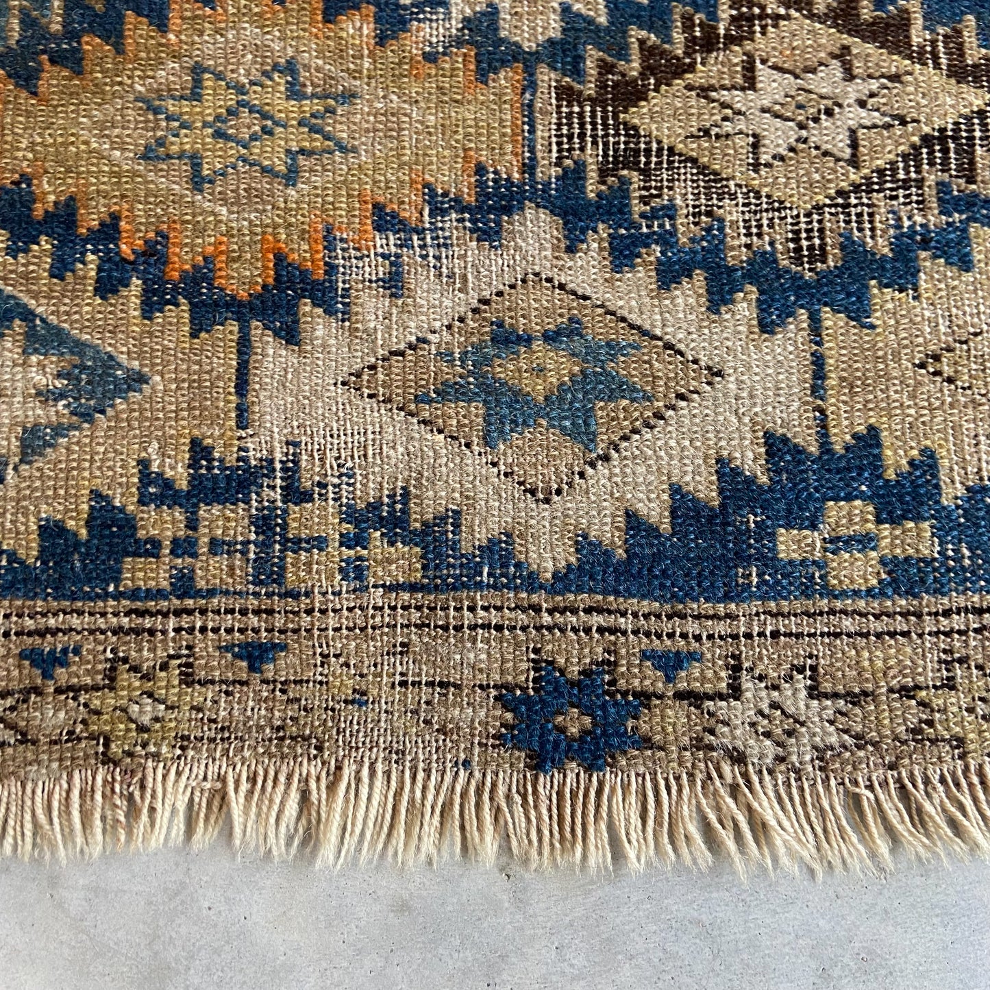 Antique Caucasian Accent Rug #R956 - 2'3" x 2'10"