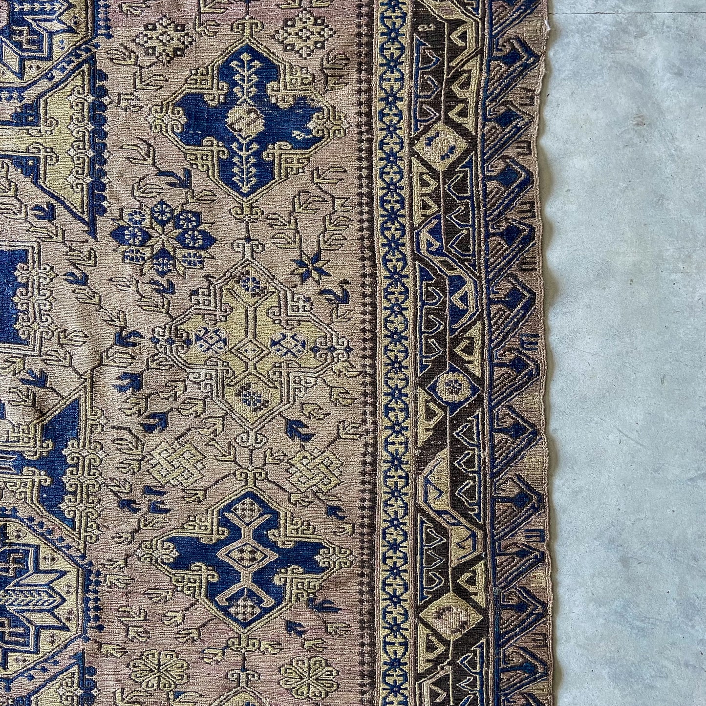 Antique Soumak Area Rug #R924 - 8' x 10'3"