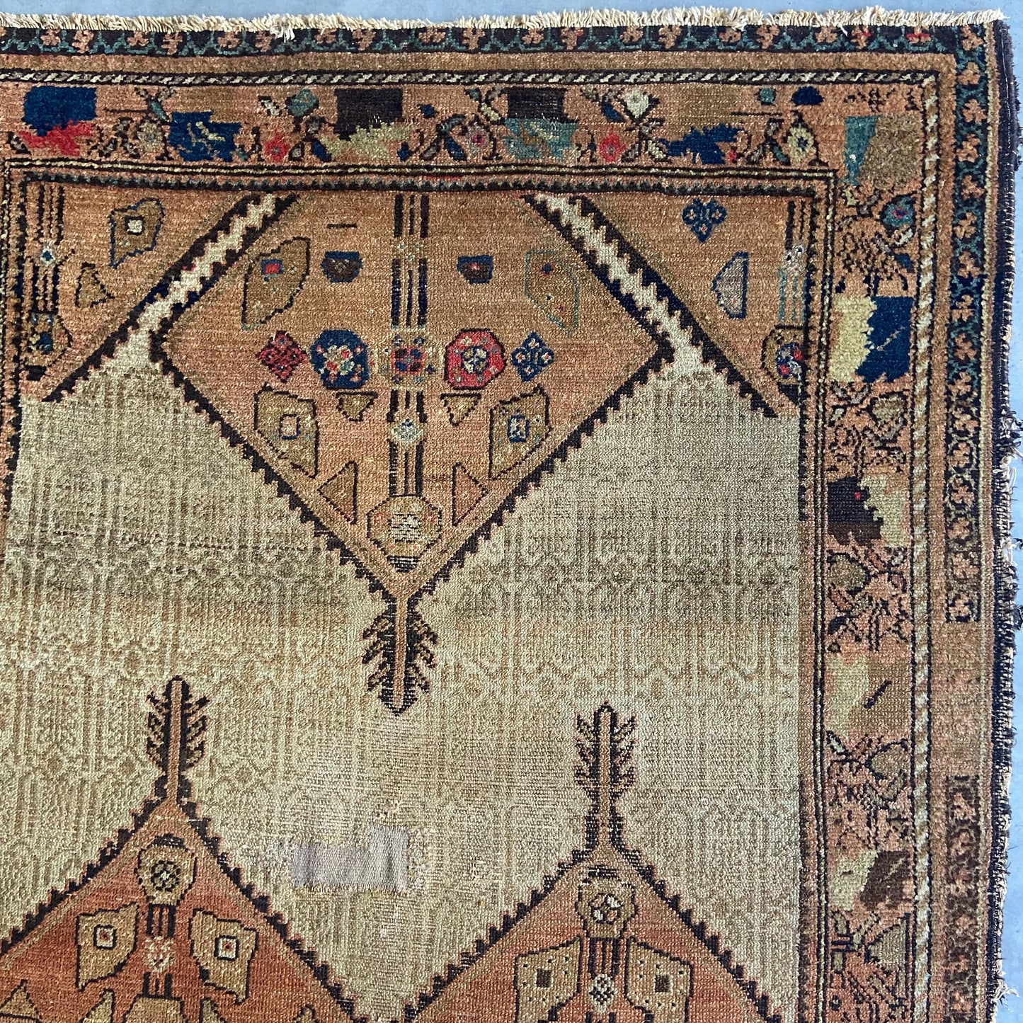 Antique Serab Accent Rug #R933 - 4'5" x 6'9"