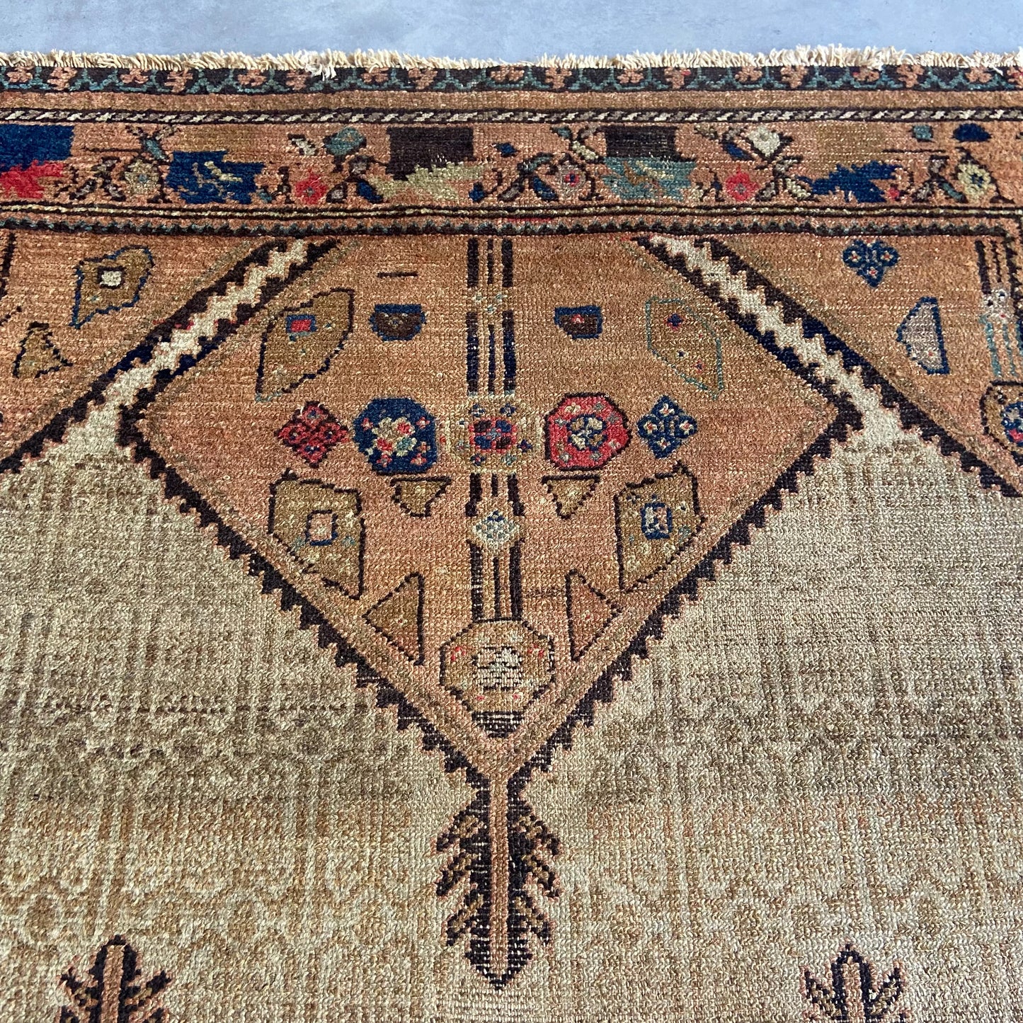 Antique Serab Accent Rug #R933 - 4'5" x 6'9"