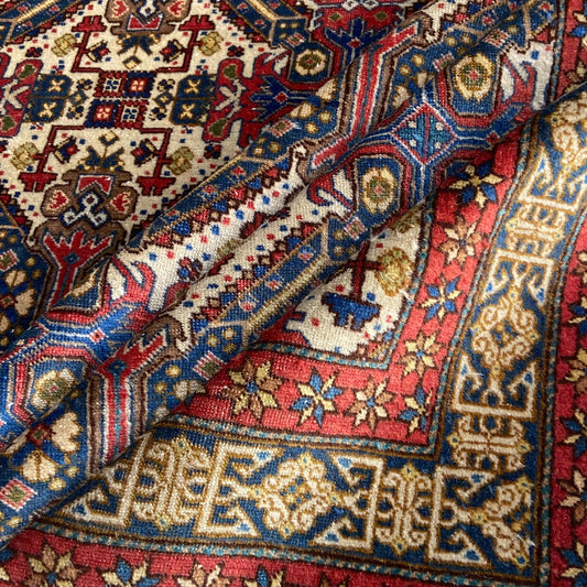 Vintage Russian Accent Rug #R1241 - 4'5" x 6'5"
