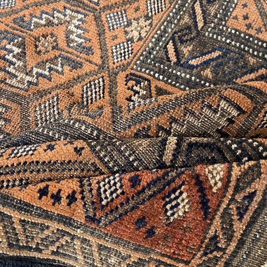 Antique Turkish Prayer Rug #R1253 - 2'9" x 4'