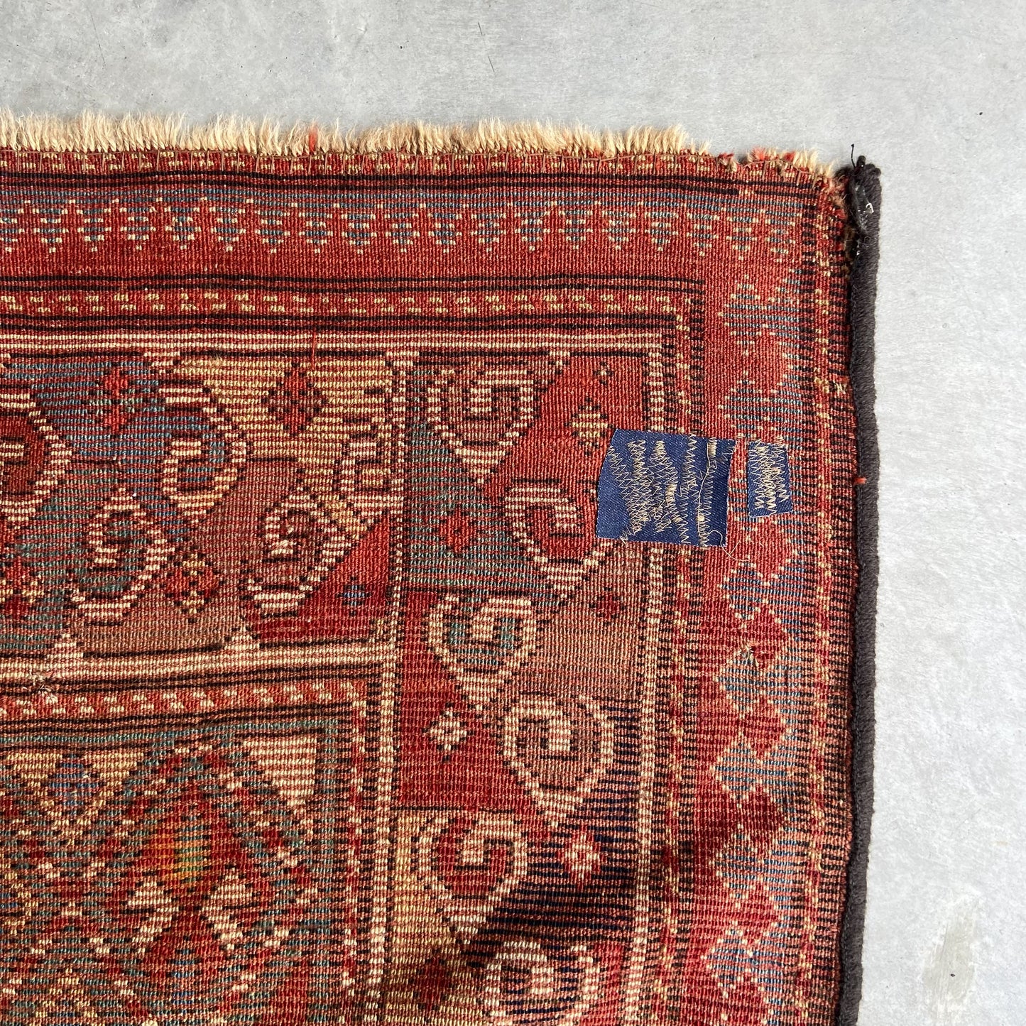 Antique Kazak Gallery Rug #R1266 - 3'7" x 9'5"