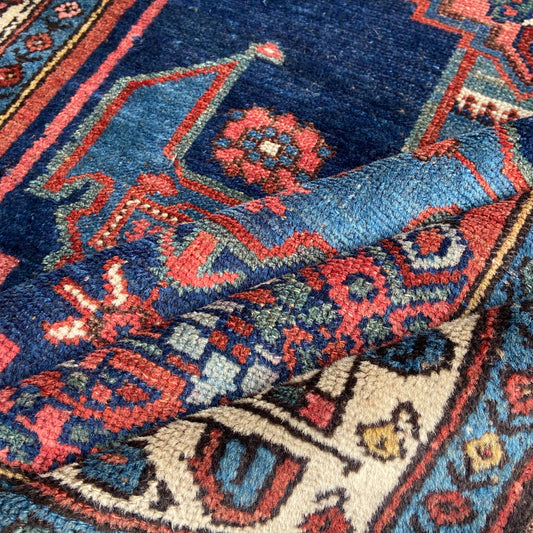 Antique Hamadan Accent Rug #R1267 - 3'4" x 6'1"