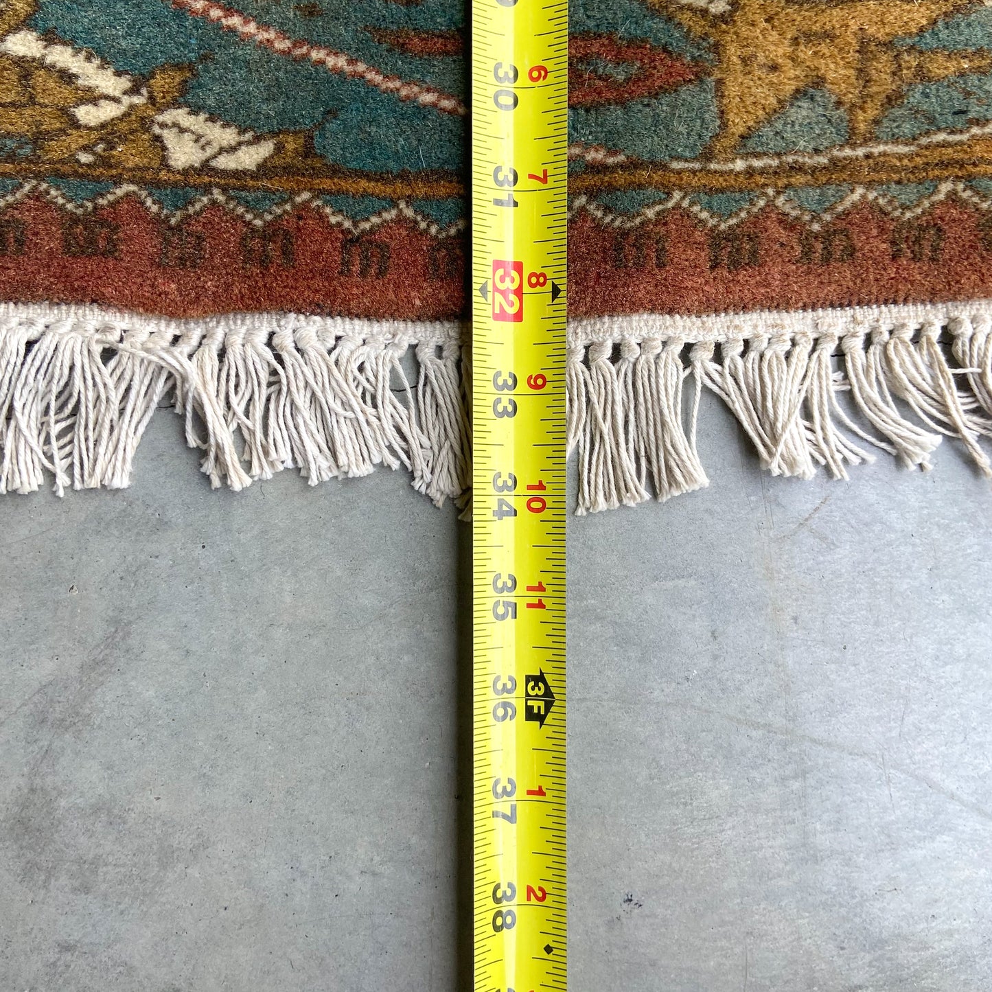 Vintage Afghan Tribal 9/11 War Rug #R1270 - 1'11" x 2'10"