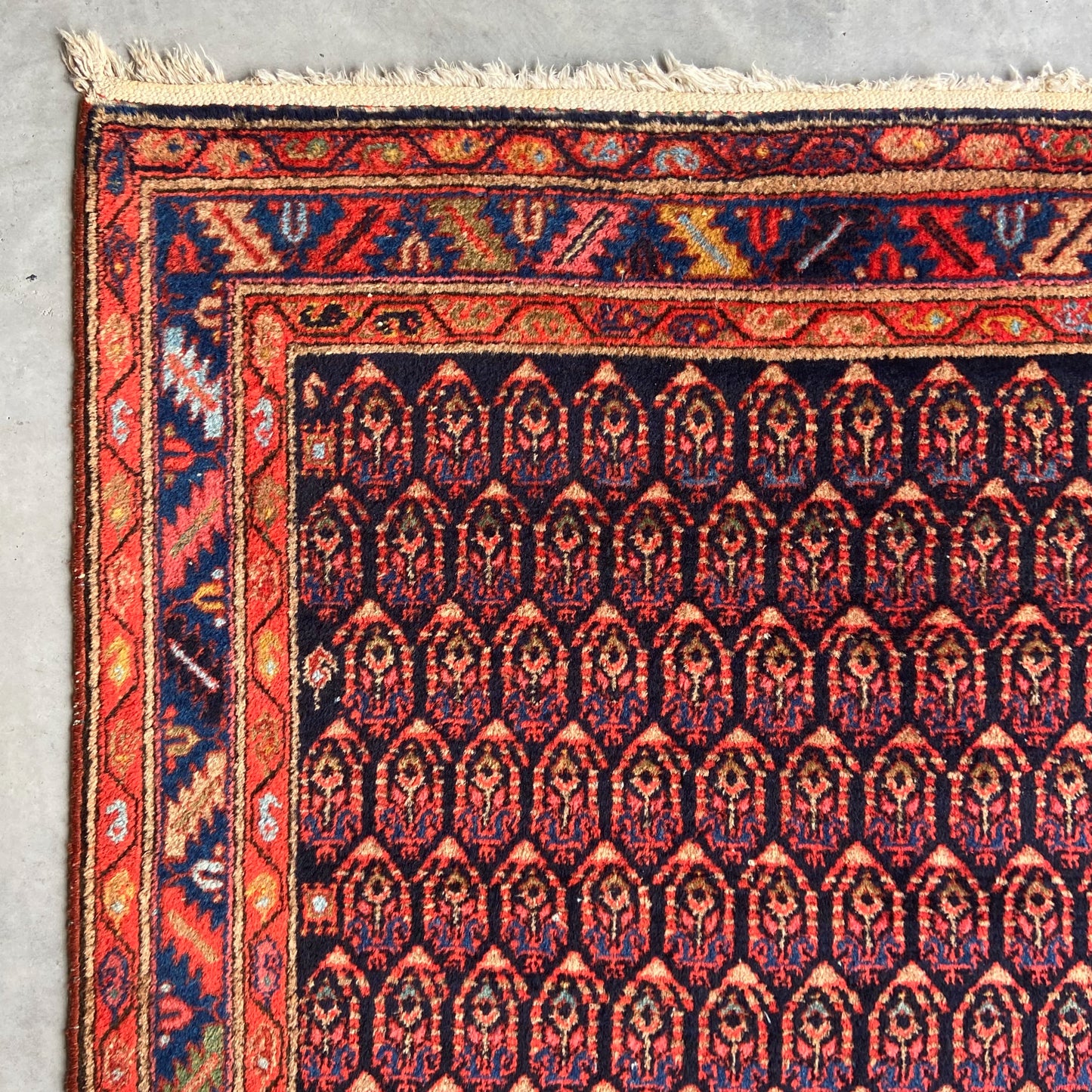 Antique Malayer Accent Rug #R1273 - 4'1" x 6'7"
