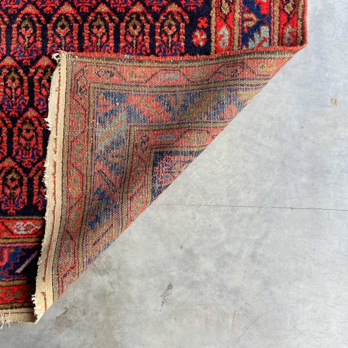 Antique Malayer Accent Rug #R1273 - 4'1" x 6'7"