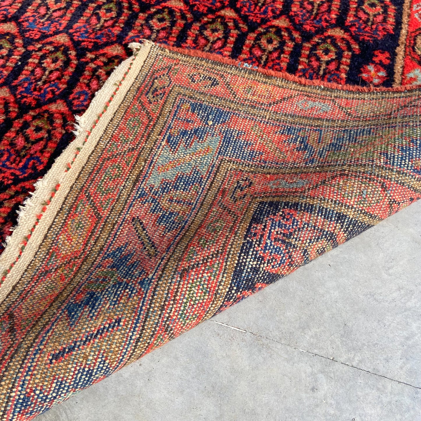 Antique Malayer Accent Rug #R1273 - 4'1" x 6'7"