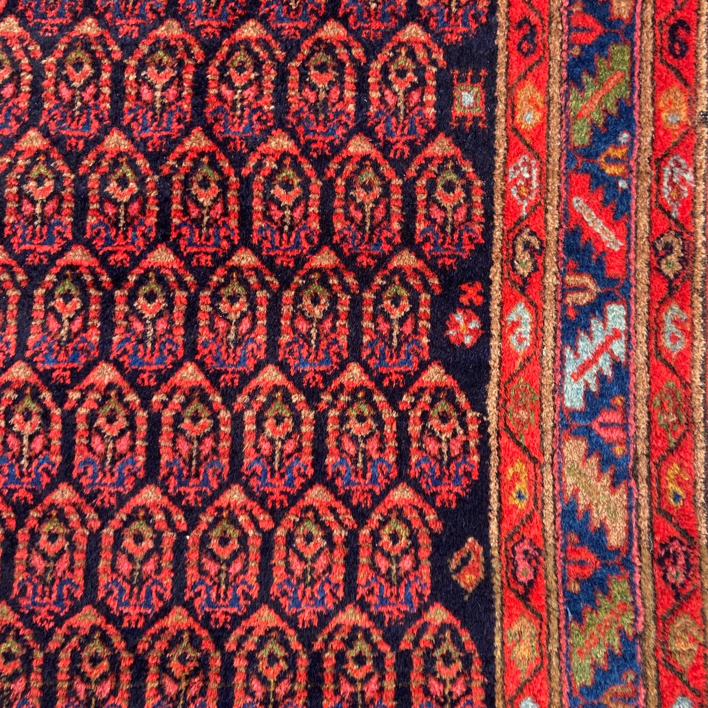 Antique Malayer Accent Rug #R1273 - 4'1" x 6'7"