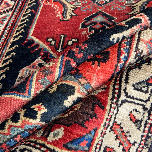 Antique Hamadan Accent Rug #R1274 - 3'10" x 5'10"