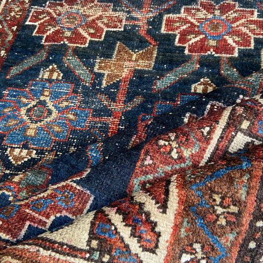 Antique Caucasian Accent Rug #R1275 - 3'6" x 6'3"