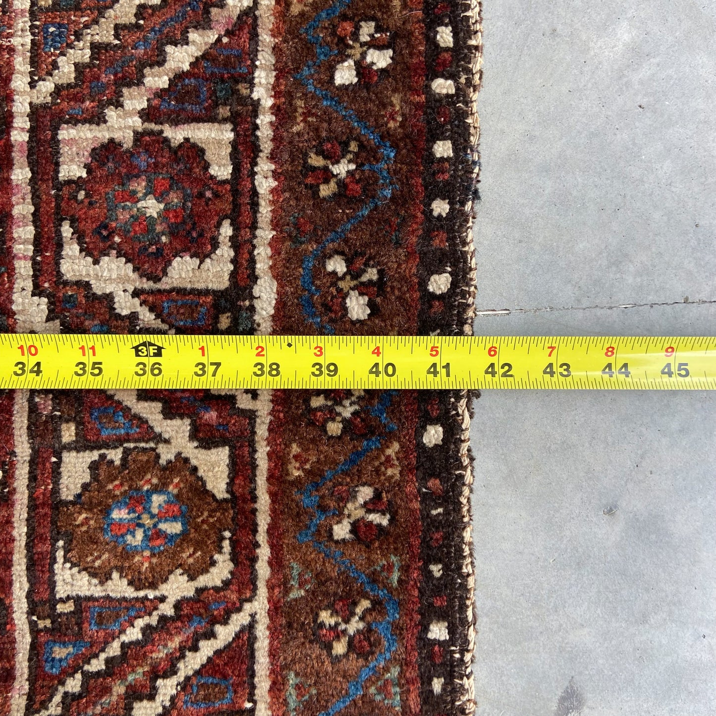 Antique Caucasian Accent Rug #R1275 - 3'6" x 6'3"