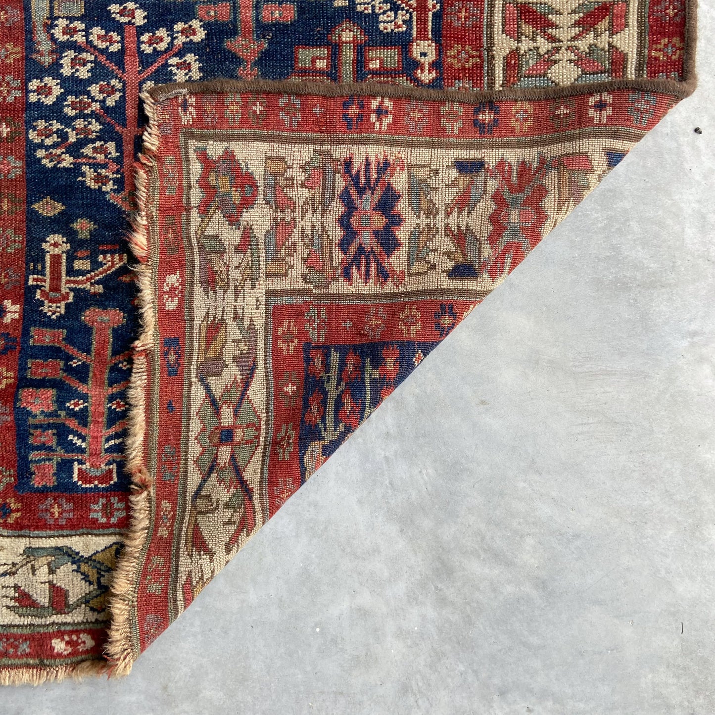 Antique Caucasian Runner #R1281 - 3'2" x 10'10"