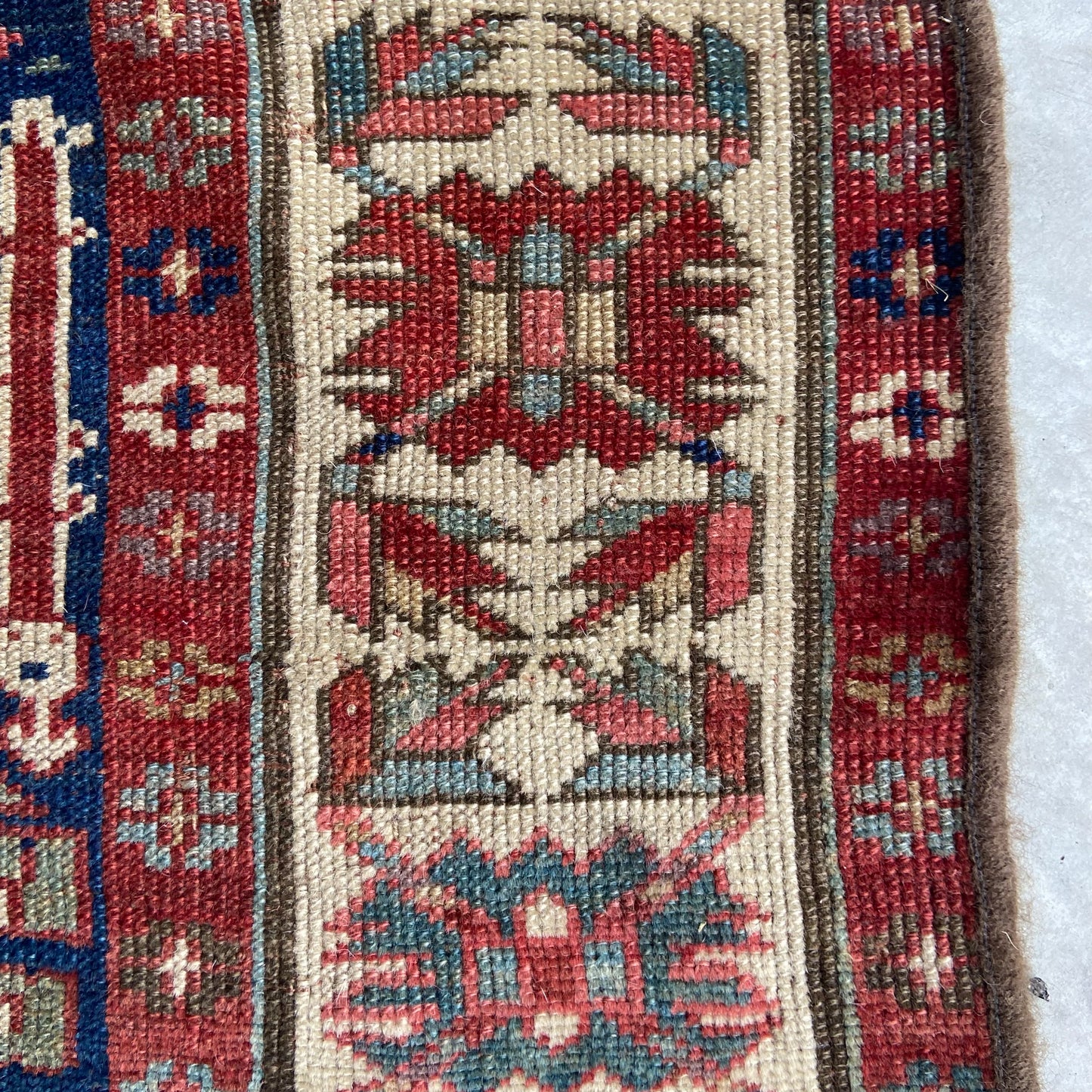Antique Caucasian Runner #R1281 - 3'2" x 10'10"