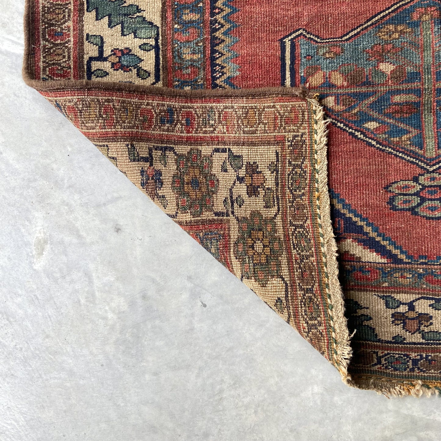 Early Antique Bidjar Area Rug #R1284 - 4'5" x 7'3"