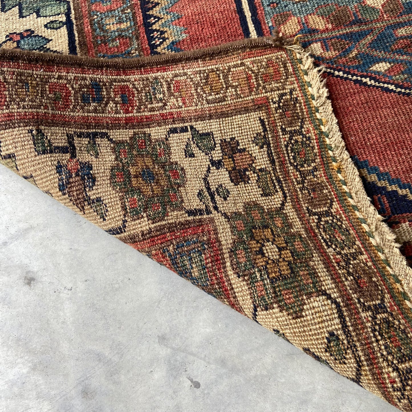 Early Antique Bidjar Area Rug #R1284 - 4'5" x 7'3"