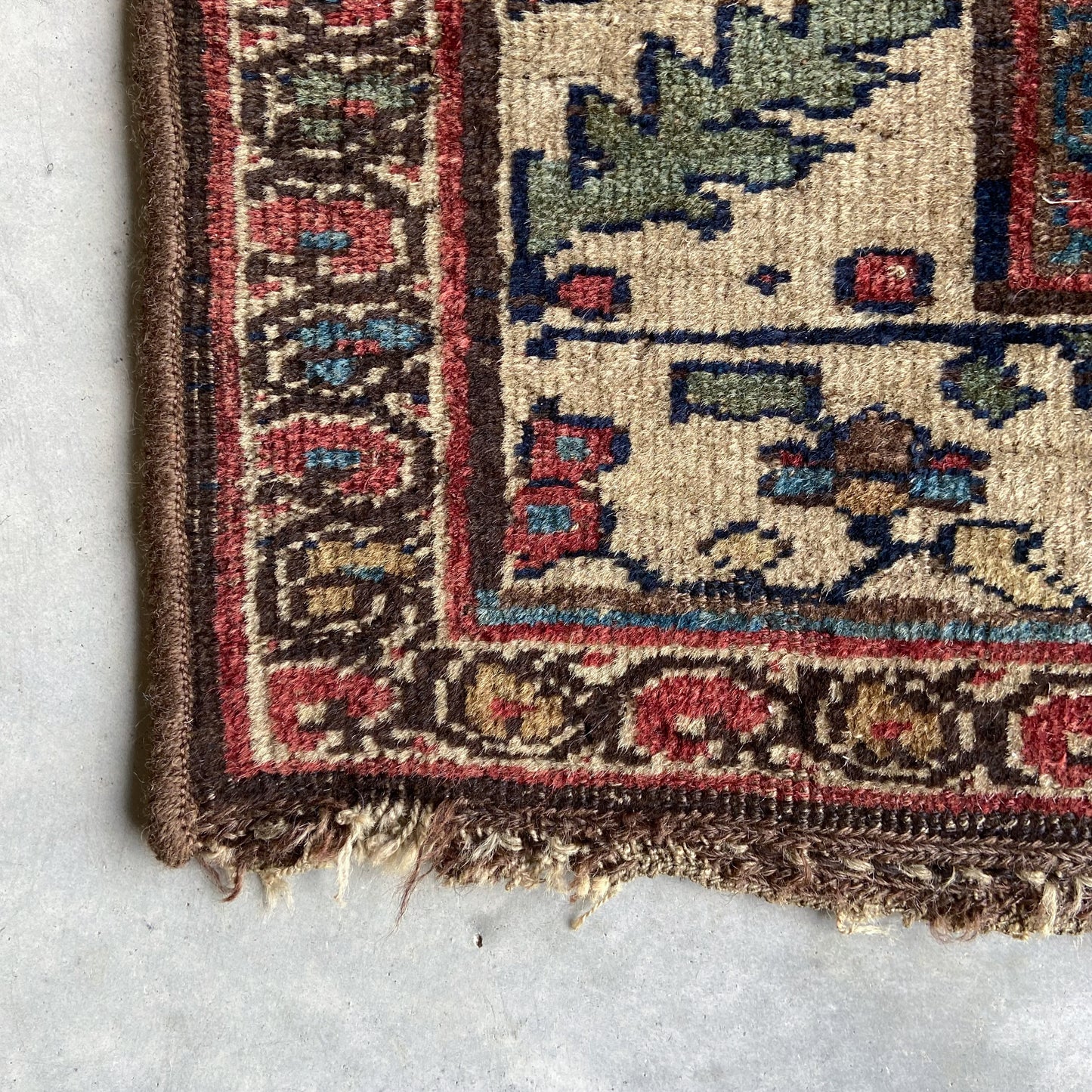 Early Antique Bidjar Area Rug #R1284 - 4'5" x 7'3"