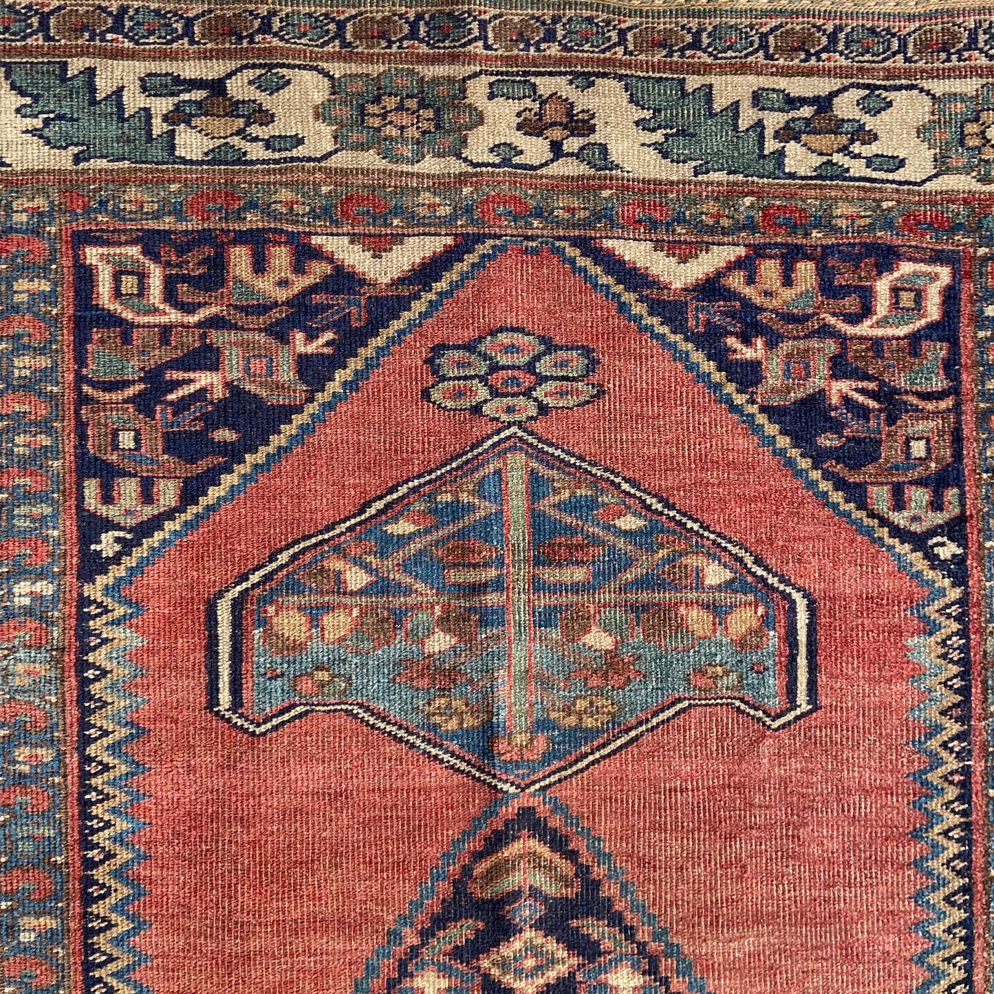 Early Antique Bidjar Area Rug #R1284 - 4'5" x 7'3"