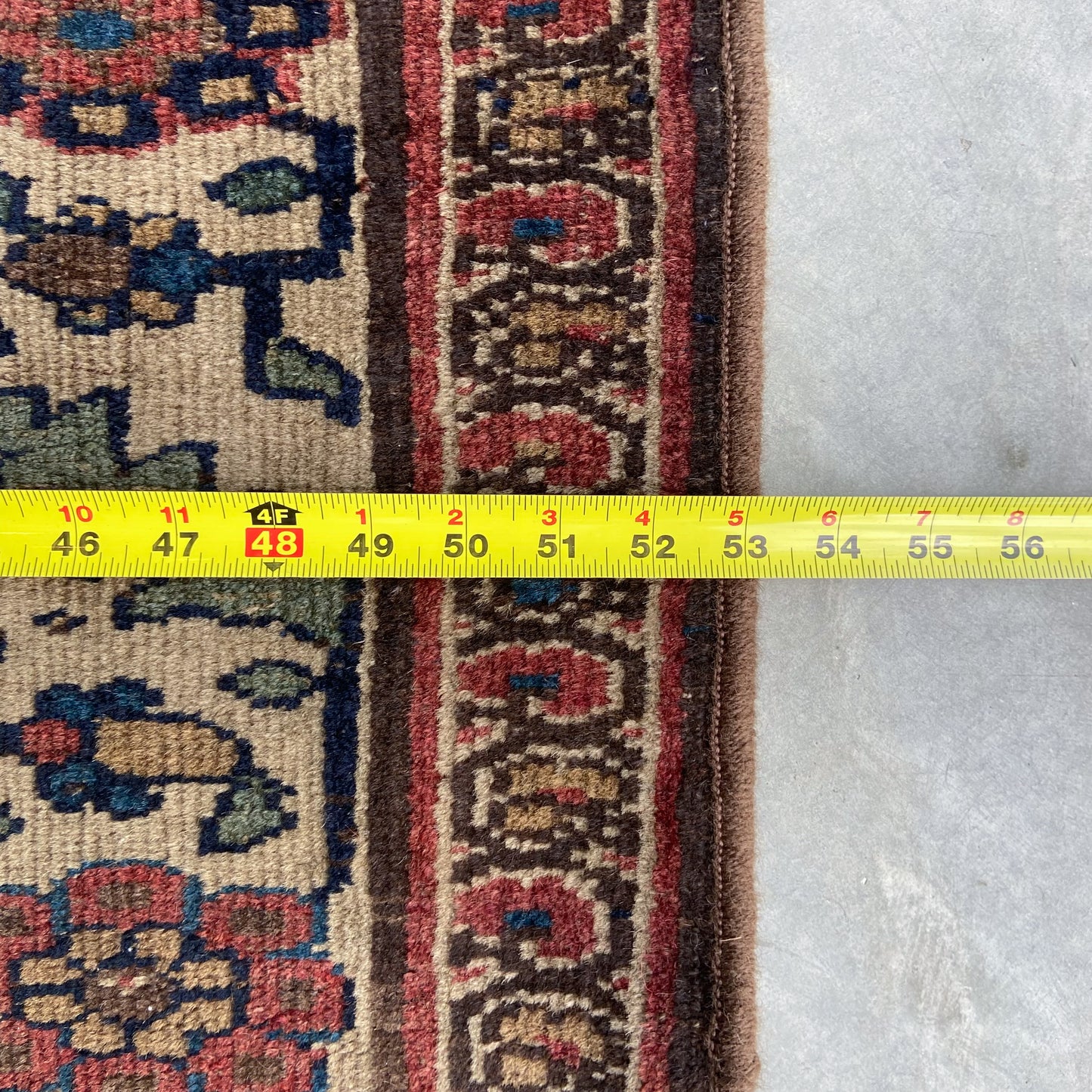 Early Antique Bidjar Area Rug #R1284 - 4'5" x 7'3"