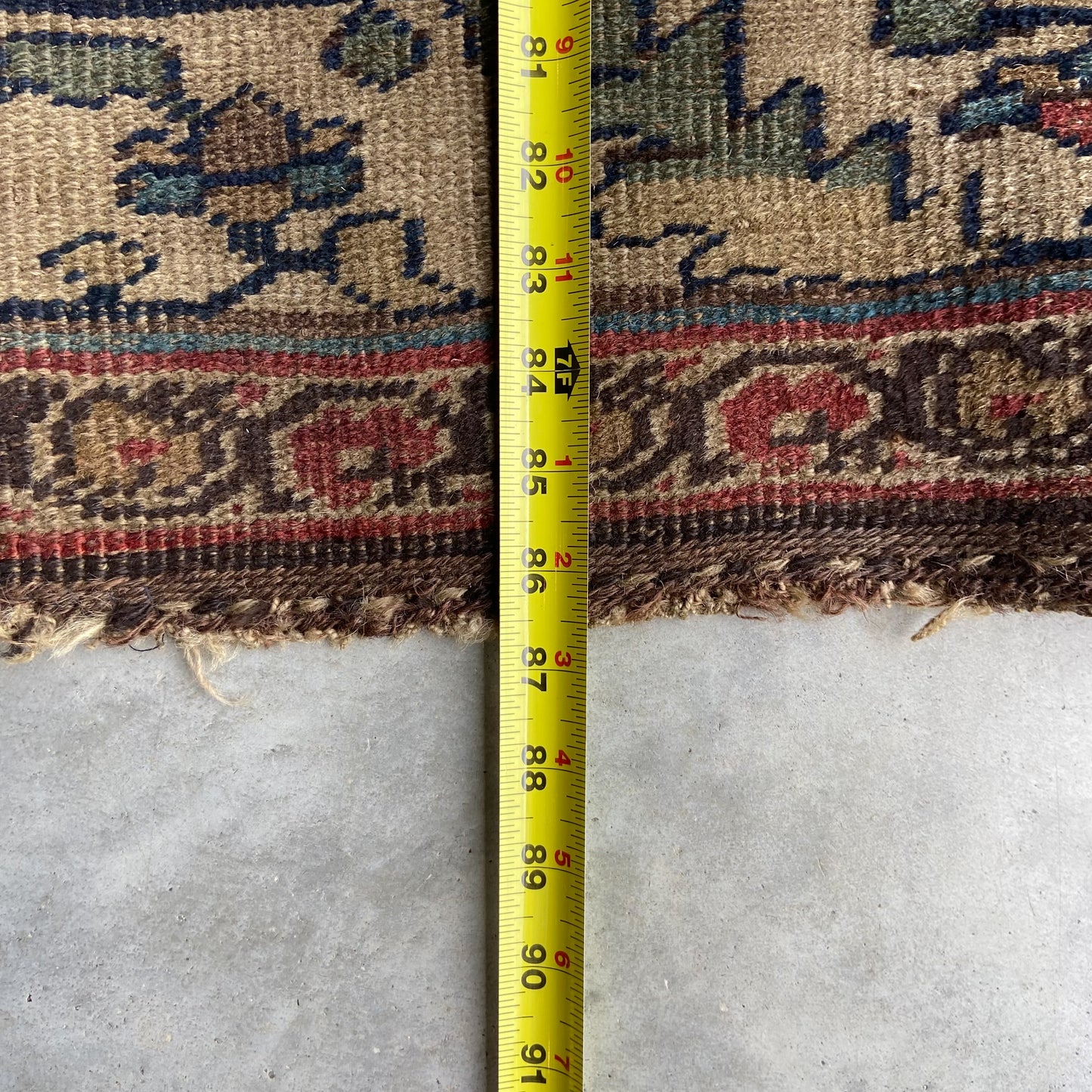Early Antique Bidjar Area Rug #R1284 - 4'5" x 7'3"
