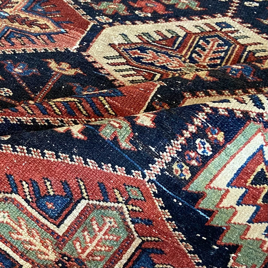 Antique Caucasian Area Rug #R1036 - 5'2" x 7'2"