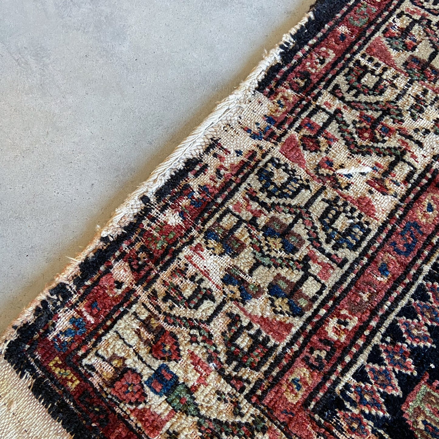 Antique Caucasian Area Rug #R1036 - 5'2" x 7'2"