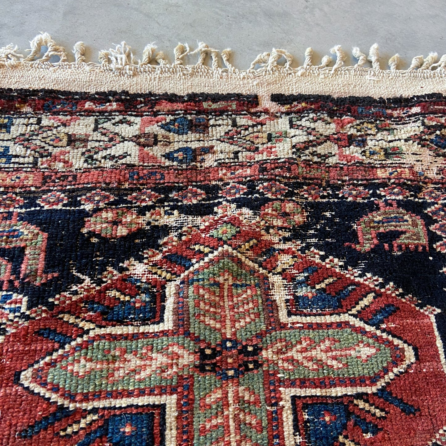 Antique Caucasian Area Rug #R1036 - 5'2" x 7'2"