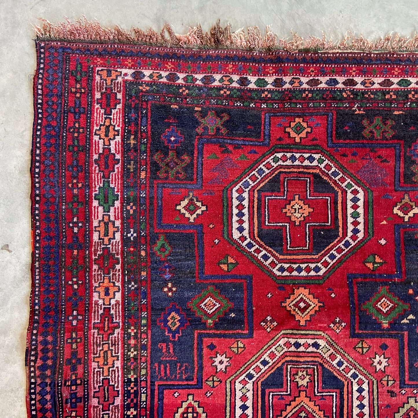 Vintage Turkish Gallery Rug #R1038 - 4'3" x 8'7"