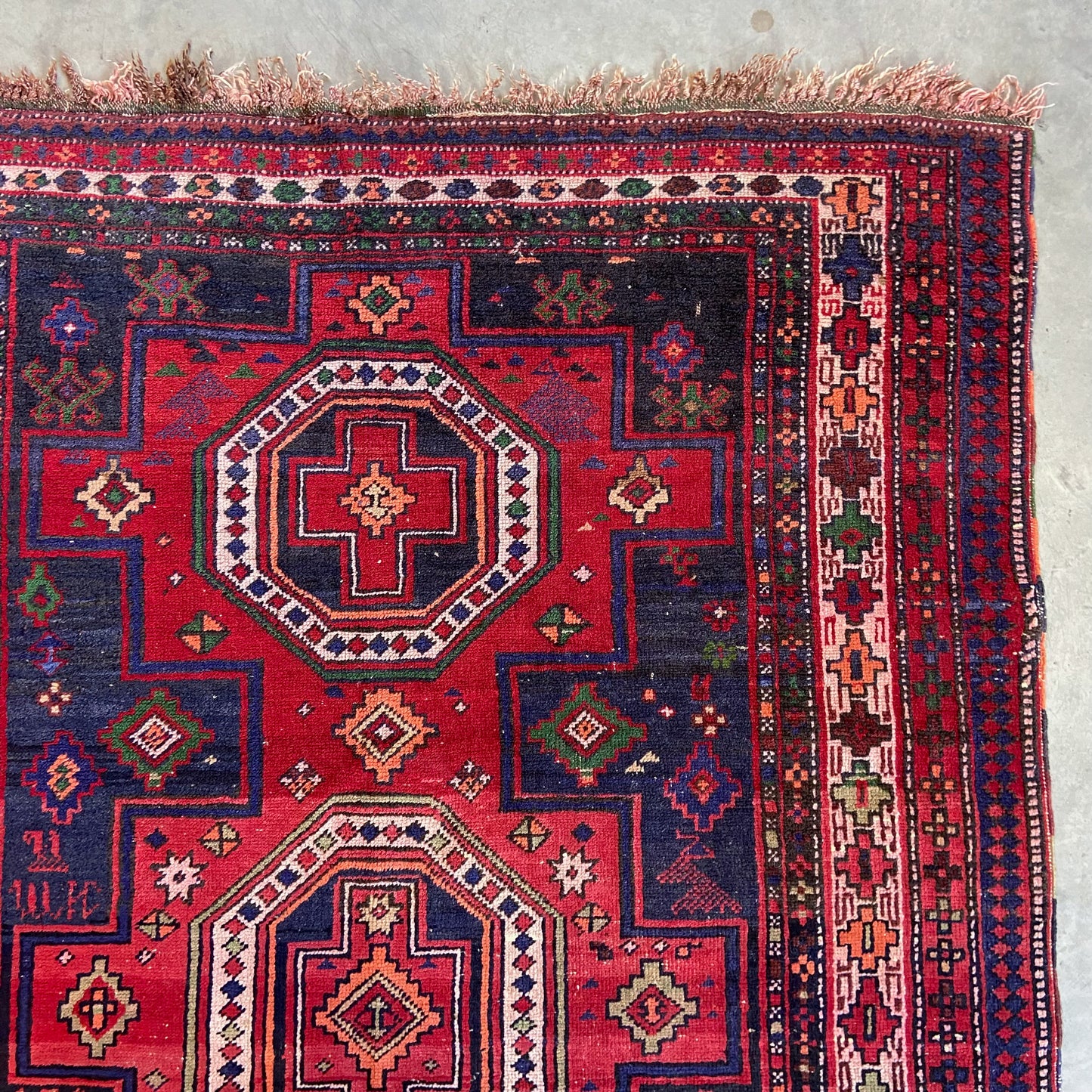 Vintage Turkish Gallery Rug #R1038 - 4'3" x 8'7"