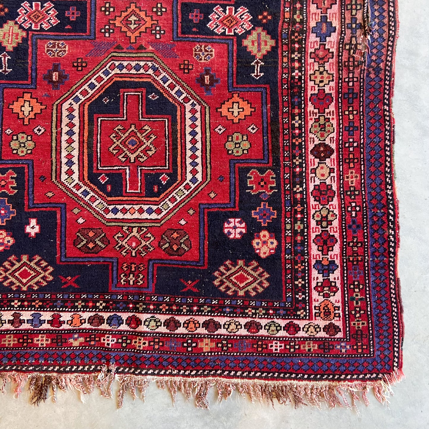 Vintage Turkish Gallery Rug #R1038 - 4'3" x 8'7"