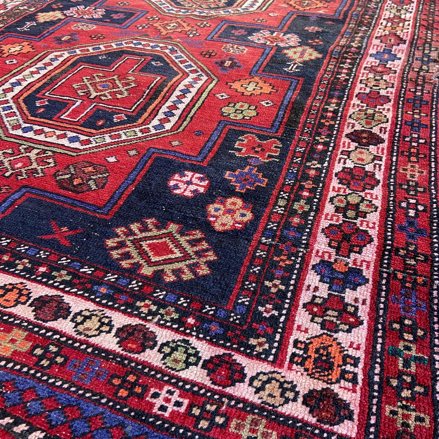 Vintage Turkish Gallery Rug #R1038 - 4'3" x 8'7"