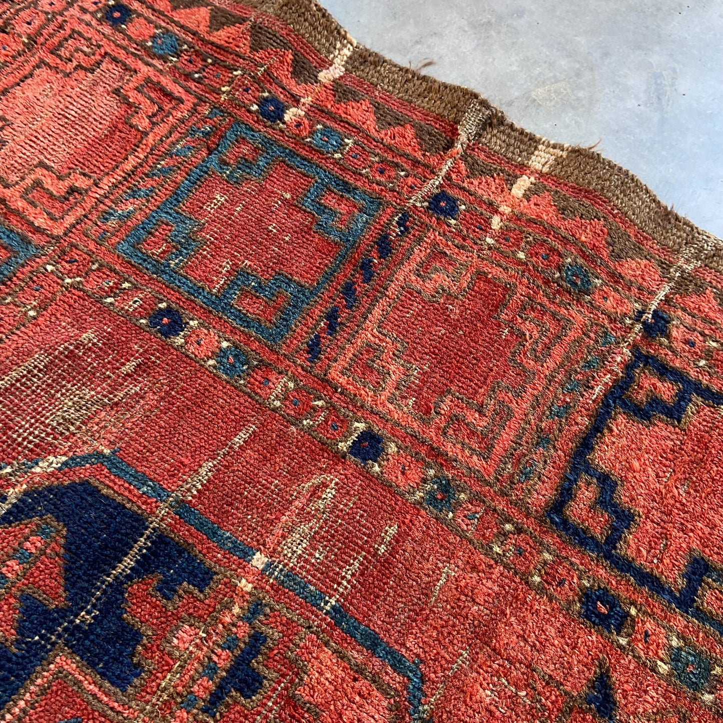 Antique Ersari Area Rug #R1039 - 6'11" x 9'6"