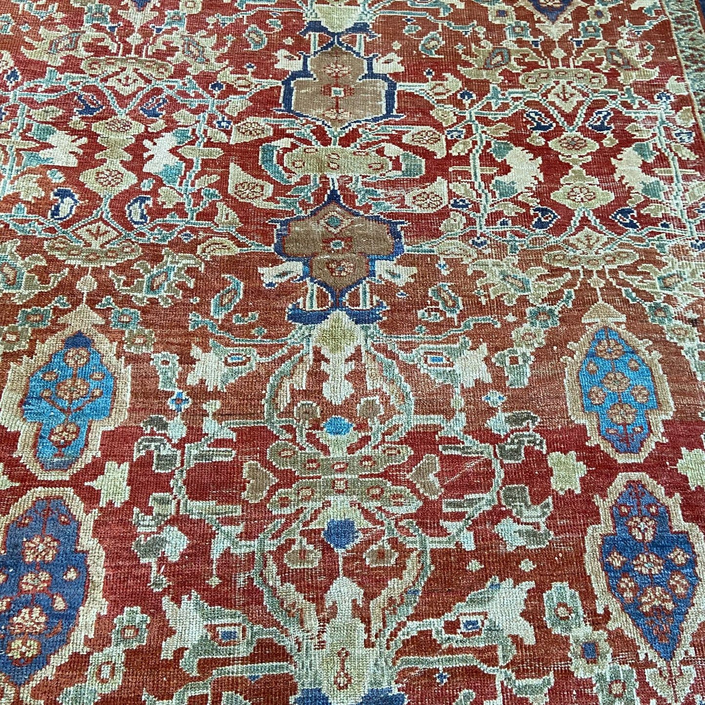 Antique Sultanabad Area Rug #R1041 - 8'8" x 10'8"