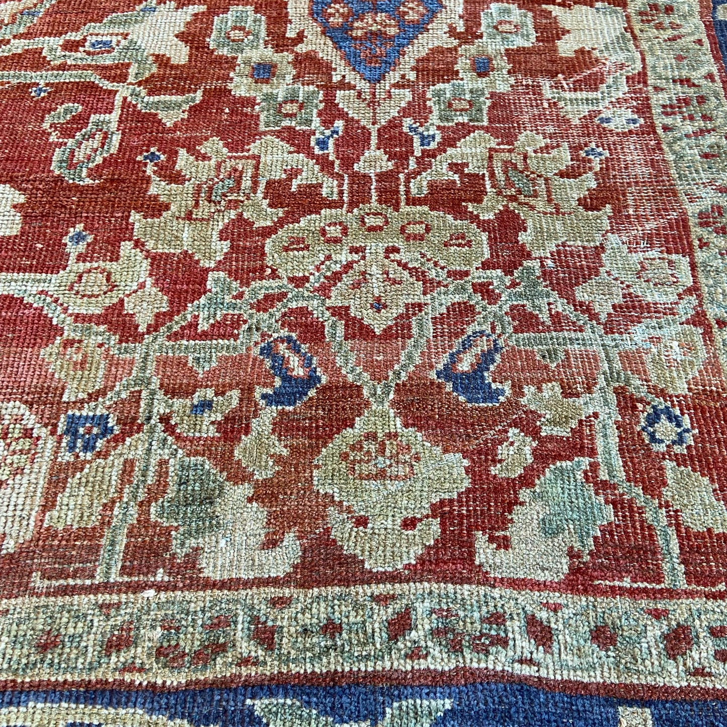 Antique Sultanabad Area Rug #R1041 - 8'8" x 10'8"