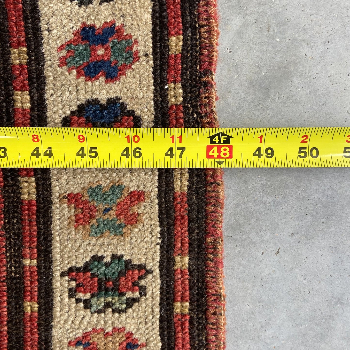 Antique Caucasian Accent Rug #R1000 - 4' x 7'3"