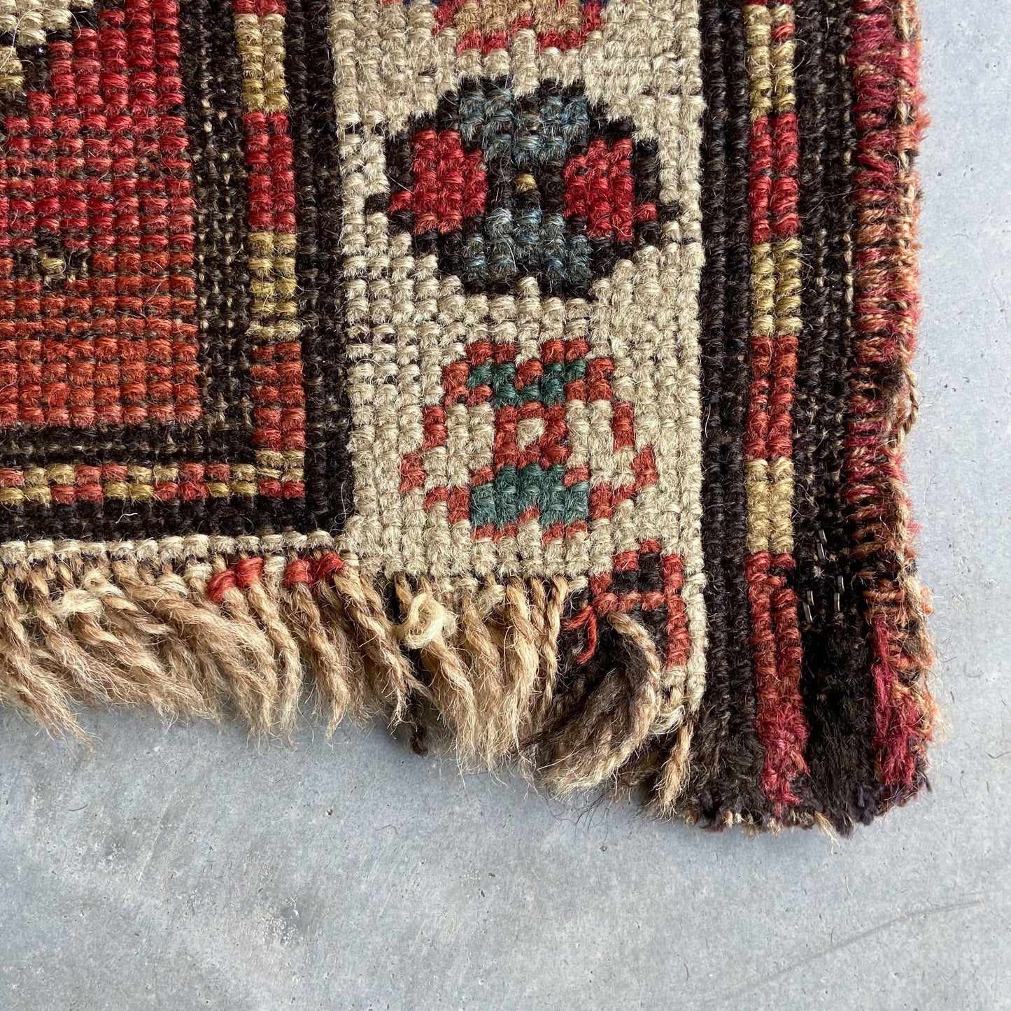 Antique Caucasian Accent Rug #R1000 - 4' x 7'3"