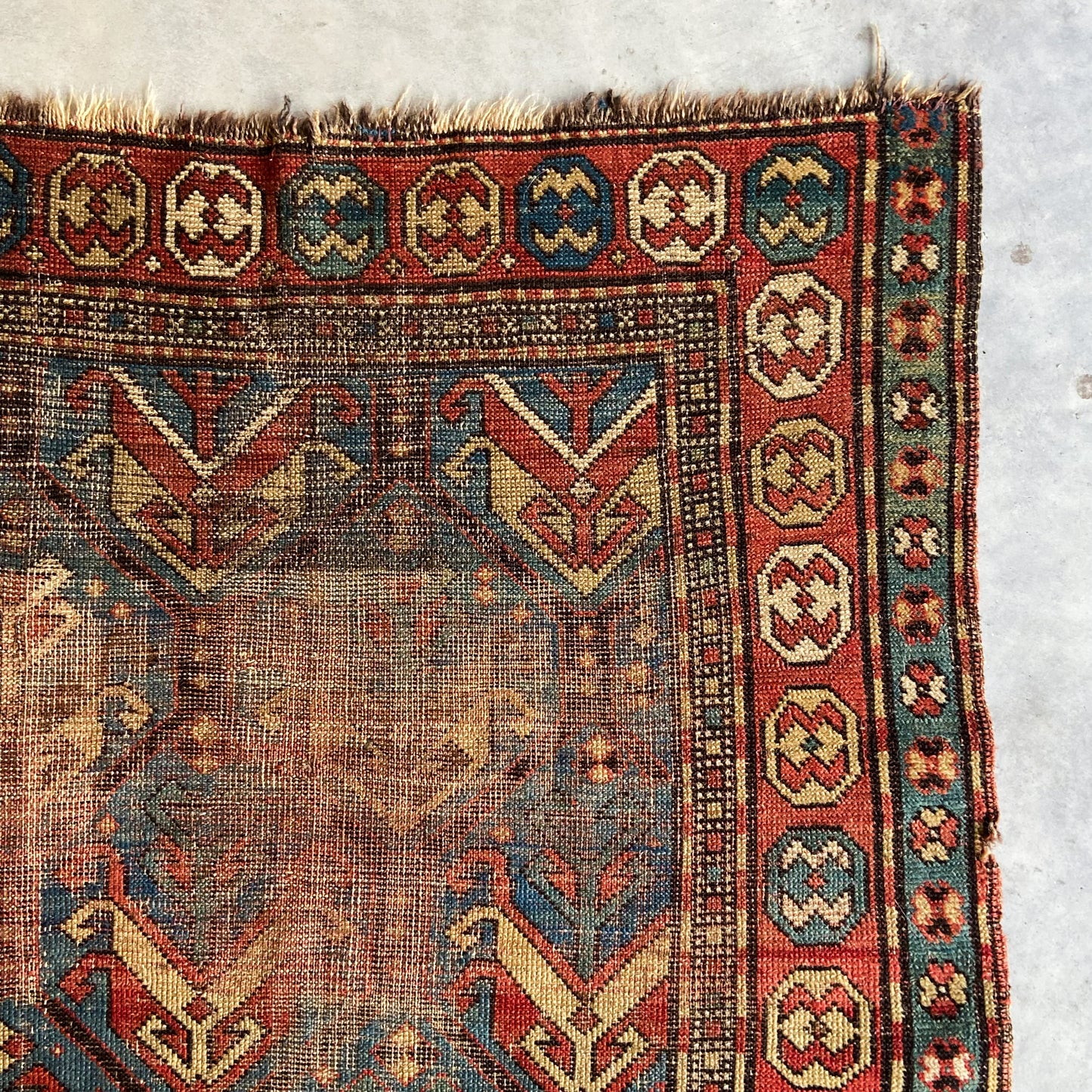 Antique Northwest Persian Accent Rug #R1002 - 3'4" x 5'4"