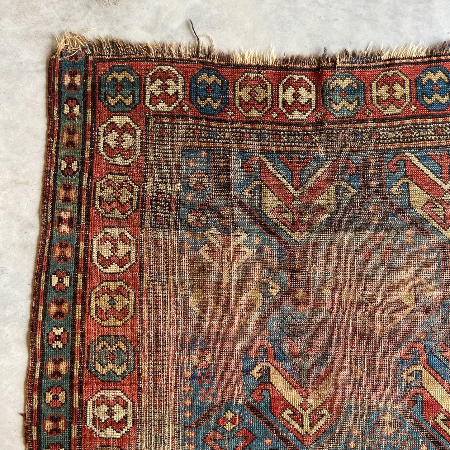 Antique Northwest Persian Accent Rug #R1002 - 3'4" x 5'4"