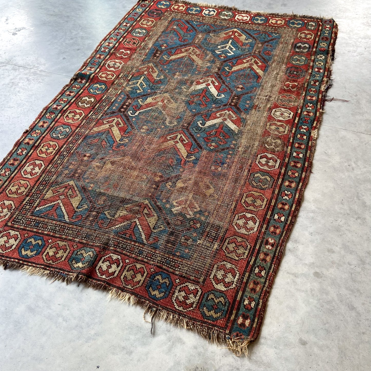 Antique Northwest Persian Accent Rug #R1002 - 3'4" x 5'4"