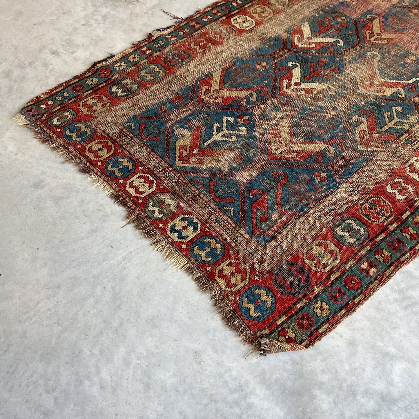 Antique Northwest Persian Accent Rug #R1002 - 3'4" x 5'4"