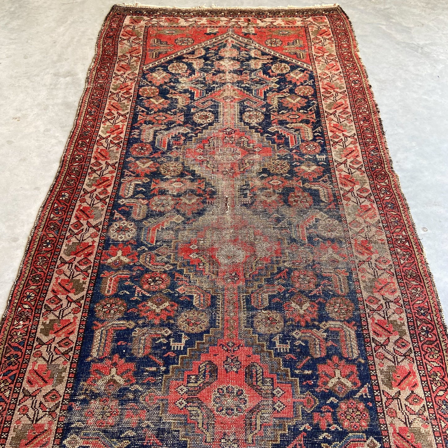 Antique Karabakh Runner #R1003 - 3'6" x 12'9"