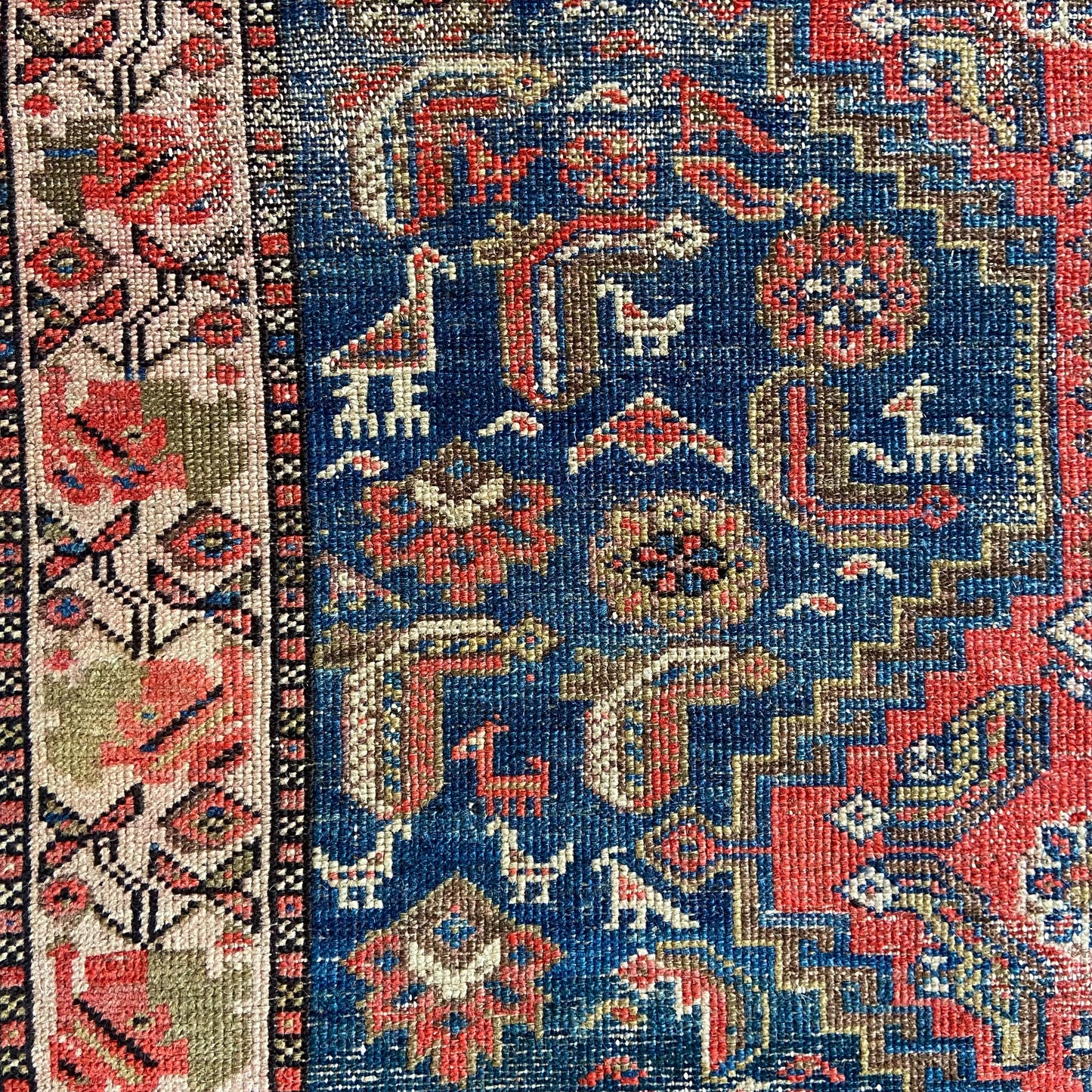 Antique Karabakh Runner #R1003 - 3'6" x 12'9"