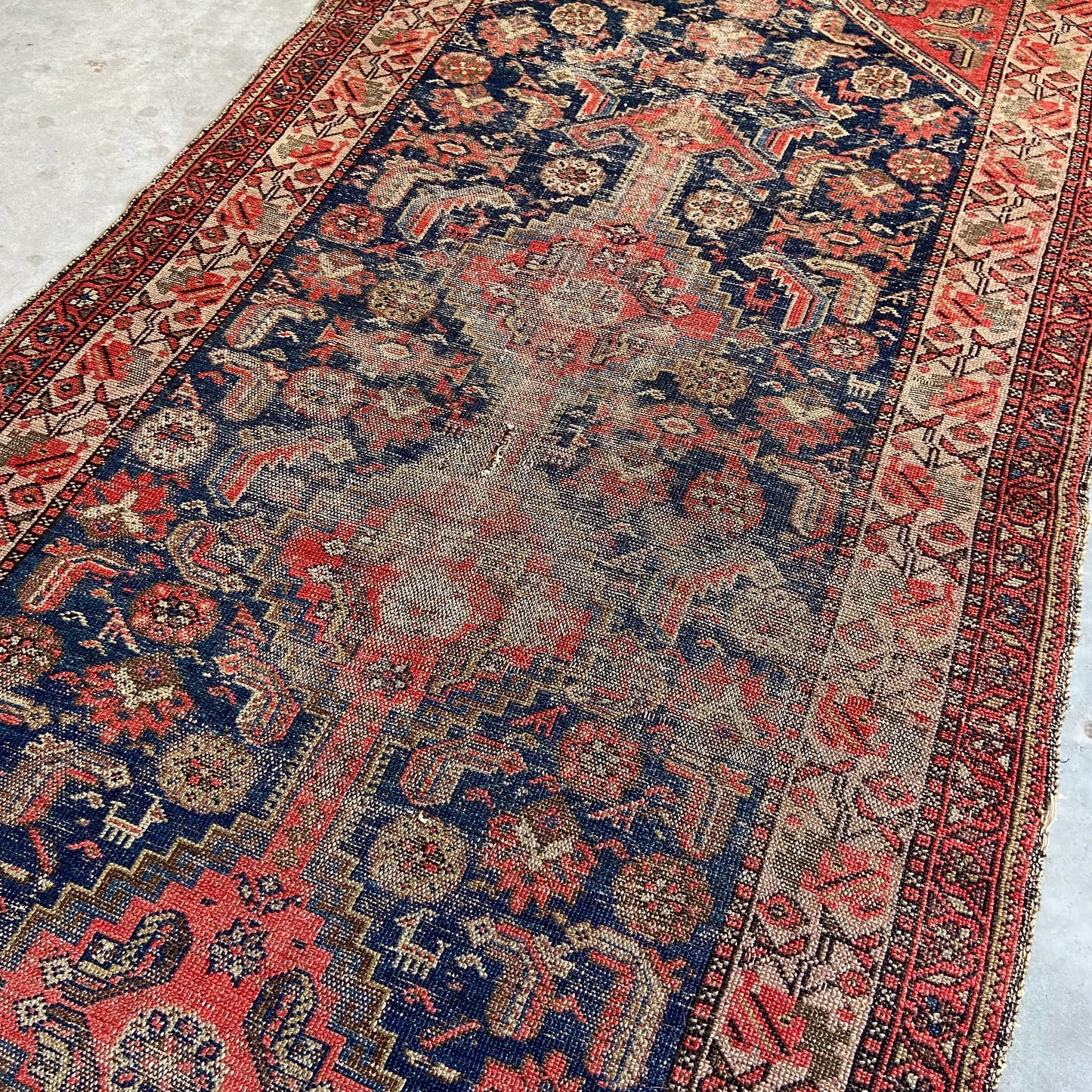 Antique Karabakh Runner #R1003 - 3'6" x 12'9"