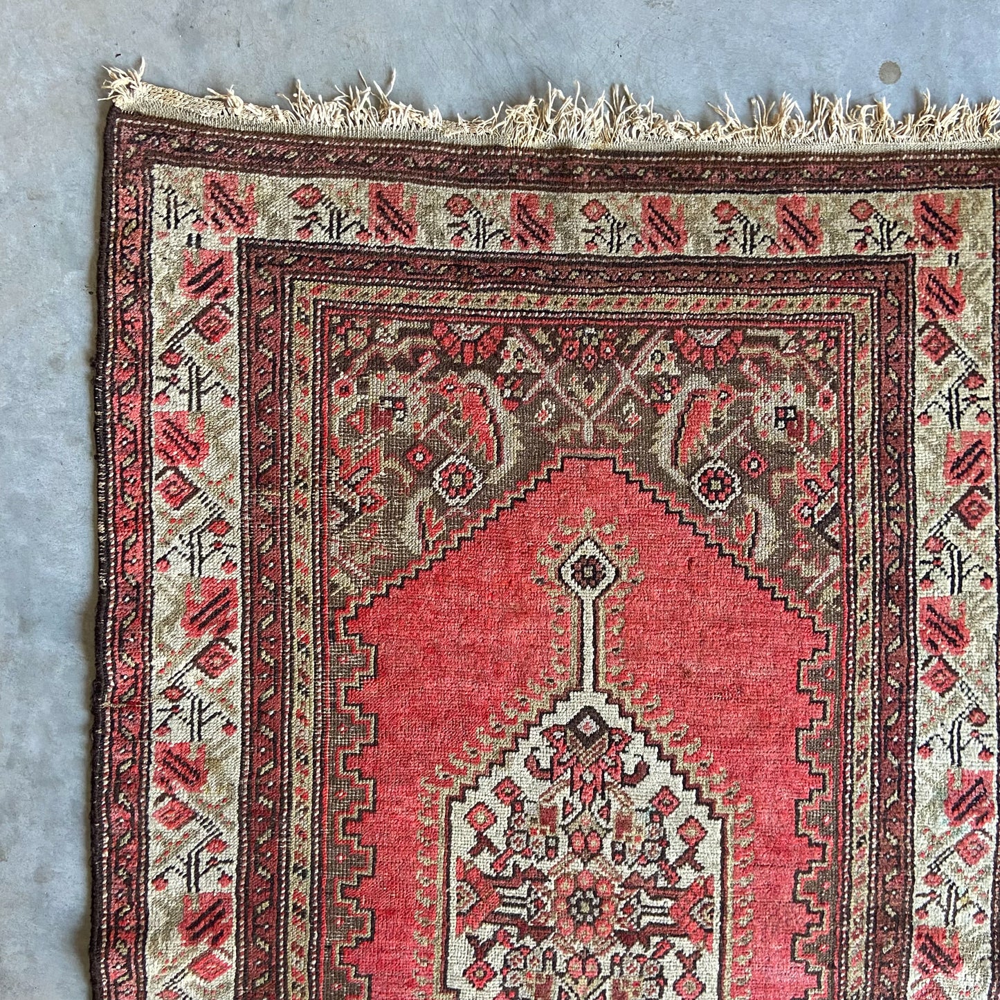 Antique Hamadan Accent Rug #R1014 - 3'4" x 5'6"